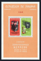 Panama 461e, MNH. Michel 843 Bl.41. John Kennedy, 1965. PT109, Space, Churchill, - Panamá