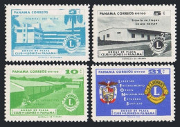 Panama 436, C245-C247, MNH. Mi 585-588. Lions Club Of Panama, 25th Ann. 1961.  - Panamá