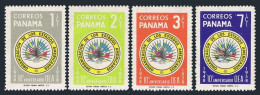 Panama 414-417, C203-C206, MNH. Organization Of American States, 10th Ann. 1958. - Panamá