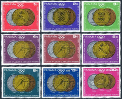 Panama 487-487H, MNH. Michel 1077-1085. Olympics Grenoble-1968. Medals-Winners. - Panama