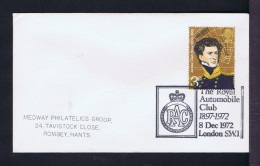 Sp10570 ENGLAND "RAC" The Royal Automobile Club" 1897-1972 London SW1 Cars Transports Mailed - Auto's