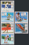 Paraguay 2272 Ad Strip, 2273, MNH. Winter Olympics, Lillehammer-1994, Athletes. - Paraguay