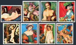 Paraguay 1556-1563,MNH. Mi 2646-2653. Paintings In National Gallery,London,1975. - Paraguay