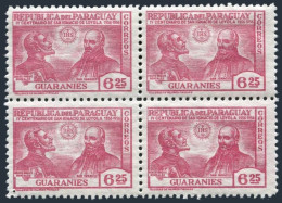 Paraguay 524 Block/4, MNH. Mi 788. Blessed Roque Gonzales And St Ignatius, 1958. - Paraguay