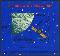 Paraguay C386 SPECIMEN,MNH.Michel 2606 Bl.231. Mariner 10 Orbiting Mercury,1974. - Paraguay