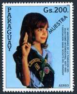 Paraguay 2113 MUESTRA (Specimen), MNH. Michel 3725. Girl Scout, 1984. - Paraguay