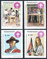 Paraguay 2465-2468,MNH. Mi 4645-4648. Scouting In Paraguay,80,1993.Baden-Powell. - Paraguay