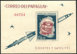 Paraguay 751a,MNH.Michel Bl.36. Walter M.Schirra ,US Astronaut, 1963. - Paraguay