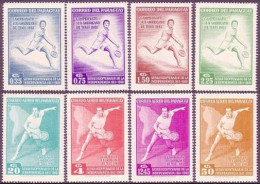 Paraguay 630-37,MNH. Michel 1001-1008. South American Tennis Championships,1962. - Paraguay