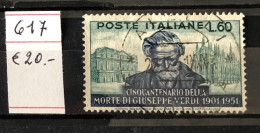 Italie Timbres  N°617 Oblitéré - 1946-60: Used