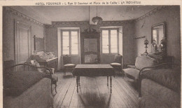 LA ROCHELLE HOTEL FOURNIER 1 RUE SAINT SAUVEUR ET PLACE DE LA CAILLE G. MICHEL PROPRIETAIRE 1926 TBE - La Rochelle