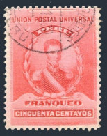Peru 152, Used. Michel . General Jose De La Mar, 1896. - Perú