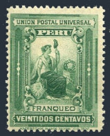 Peru 135, Hinged. Michel . Liberty, 1895. - Perù