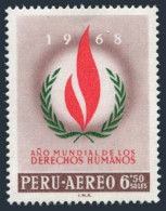 Peru C225 Block/4, MNH. Michel 701. Human Rights Year IHRY-1968. - Perú