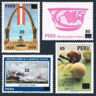 Peru 712-715,MNH.Mi 1160.1163. New Value,1980. Return Of Tacna Province, Battle, - Pérou