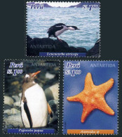 Peru 1399-1400, MNH. Antarctic Fauna,2004. Leucocarbo Atriceps,Pygosceles Papua, - Pérou