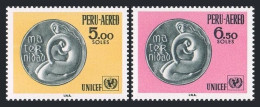 Peru C279-C290, MNH. Michel 749-759. Motherhood And UNICEF Emblem, 1970. - Peru
