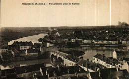 CPA   (77)   MONTEREAU   Vue Générale - Montereau