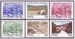 Peru 614-619, MNH. Michel 967-969. Peru Determines Its Destiny, 1974. Bridge. - Perú
