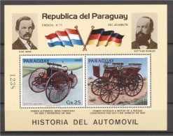 Paraguay 1983, Old Cars, BF - Cars