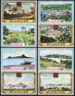 St Lucia 296-303, MNH. Michel 288-295. Landscapes 1971. - St.Lucia (1979-...)