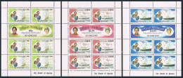 St Vincent 627-632,633A Sheets,MNH. Prince Charles,Lady Diana Wedding,1981. - St.Vincent (1979-...)