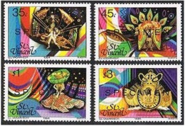 St Vincent 743-746 SPECIMEN,MNH.Michel 724-727. Carnival 1984.Musical Fantasy, - St.Vincent (1979-...)