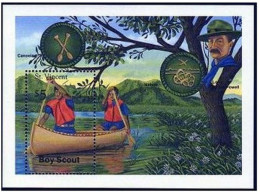 St Vincent 1286-1287,MNH. Boy Scouts,Girl Guides 1989.Lord And Lady Baden-Powell - St.Vincent (1979-...)