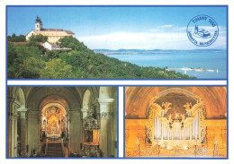 HONGRIE - Tihany - Benedictine Abbey Church (18th C) - Multi-vues - Carte Postale - Ungarn