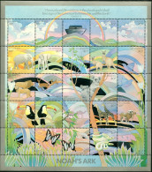 St.Vincent 1152 Ay Sheet, MNH. Mi 1167-1191 ZD-bogen Noah's Ark: Animal, Birds, - St.Vincent (1979-...)