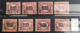 Italie Timbres  N°25/32 Oblitéré - 1946-60: Usati