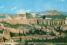 - ATHENS. - View Of The Acropolis - Scan Verso - - Griechenland