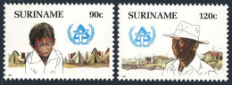 Surinam  769-770, MNH. Mi . Year For Shelter For The Homeless IYSH-1987. - Surinam