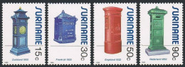 Surinam 736-738, MNH. Michel 1150-1153. Mailboxes 1985. - Surinam