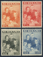 Surinam 176-179, Lightly Hinged. Mi 233-236. Birth Of Princess Margriet, 1943. - Surinam