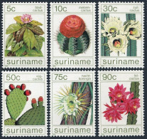 Surinam 697-702, MNH. Michel 1114-1119. Cacti 1985. - Surinam