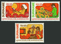 Surinam B276-B278, MNH. Michel 926-928. Surtax For Elderly, 1980. - Surinam