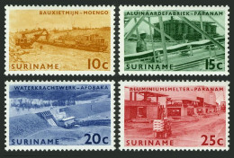 Surinam 319-322, MNH. Michel 474-477. Brokopondo Power Station, 1965. - Surinam