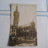 CPA De Cambrai - La Cathédrale - La Cathédrale Après Des Bombardements - Cambrai