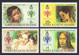 Turks/Caicos 386-390, MNH. Mi 431-434,Bl.15. IYC-1979. Rossetti,Gauguin,Van Dyck - Turcas Y Caicos