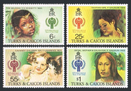 Turks/Caicos 386-390, MNH. Mi 431-434,Bl.15. IYC-1979. Rossetti,Gauguin,Van Dyck - Turks & Caicos