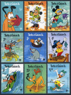 Turks & Caicos 399-407, 408, MNH. Michel 464-472, Bl.19. IYC-1979. Walt Disney. - Turks- En Caicoseilanden