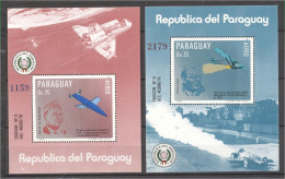 Paraguay 1983, Space, Car, 2BF - South America