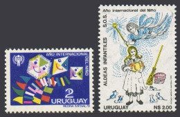 Uruguay 1045-1046, MNH. Michel 1549,1552. IYC-1979. Smiling Kites, Cinderella. - Uruguay
