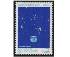 Uruguay 1124, MNH. Michel 1649. Peaceful Uses Of Outer Space,UN Conference 1982. - Uruguay