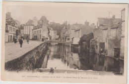 QUIMPERLE  L ISOLE VUE DU PONT LA CHUTE D EAU DU MOULIN DE LA VILLE - Quimperlé