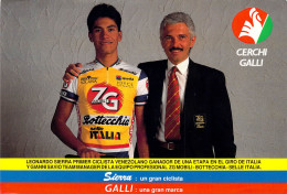 CYCLISME: CYCLISTE : LEONARDO SIERRA Et GIANNI SAVIO - Cyclisme