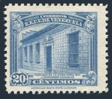 Venezuela 370, MNH. Michel 345. Bolivars Birthplace, Caracas, 1941. - Venezuela