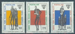 TURKISH CYPRUS 1978 - Mi  52/54 ** - Social Security - Unused Stamps