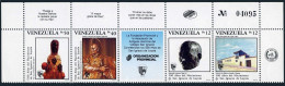 Venezuela 1445 Ad/label,MNH.Mi 2659-2662. St Ignatius Of Loyola,1491-1556.1991. - Venezuela